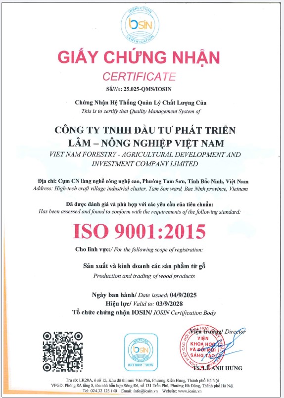 Giay Chung Nhan Ciara 1